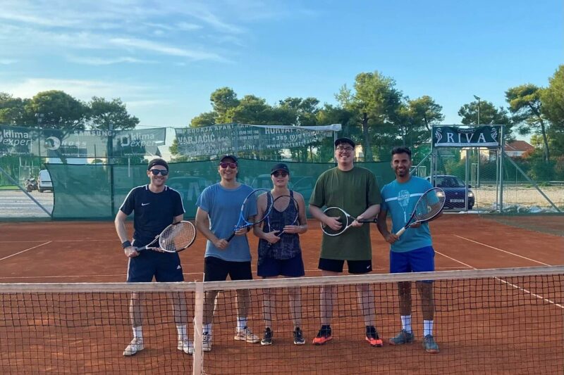 Tennis Camp Kroatien Team